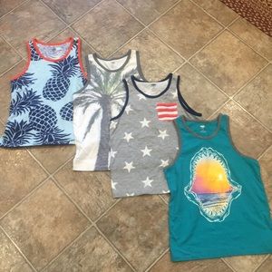 4 Pieces- S/P 6/7 Boys Tank Tops